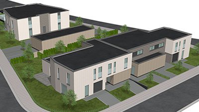 4 app en 5 woningen gelegen te Heusden-Zolder (bouw appartementen reeds gestart)